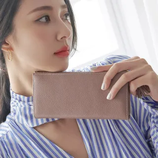 2R Otery頭層牛皮流蘇對折長夾 名媛粉 歷史價格詳細信息