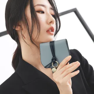 2R 輕軟牛皮Funk拉鍊飾帶短夾 天空藍 歷史價格詳細信息