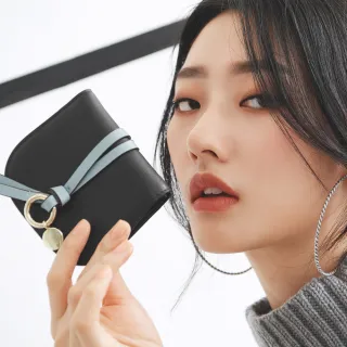 2R 輕軟牛皮Funk拉鍊飾帶短夾 天空藍 歷史價格詳細信息