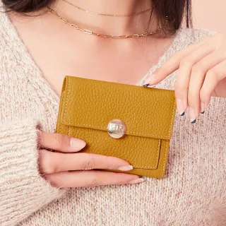 2R Leather頭層牛皮雅柏翻蓋短夾 芥末黃 歷史價格詳細信息