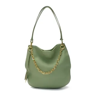 2R NIGO牛皮斜背鍊帶墜飾包 竹青綠 歷史價格詳細信息