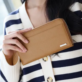 2R 艾麗Elly牛皮提帶隨行長夾 淡粉 歷史價格詳細信息