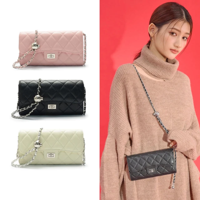 【2R手工真皮】魚子醬牛皮Trendy經典菱格三折短夾 晨煙藍 歷史價格詳細信息