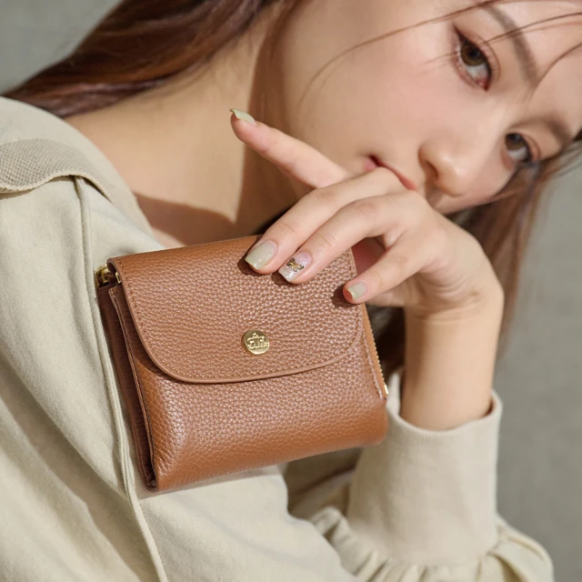 【2R 手工真皮】荔紋牛皮Yumi機能收納中夾 百搭黑 歷史價格詳細信息