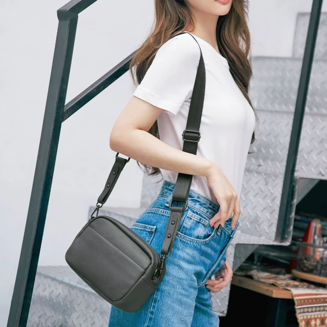 2R 頭層牛皮夏卡mini肩提斜背包 卡其 歷史價格詳細信息