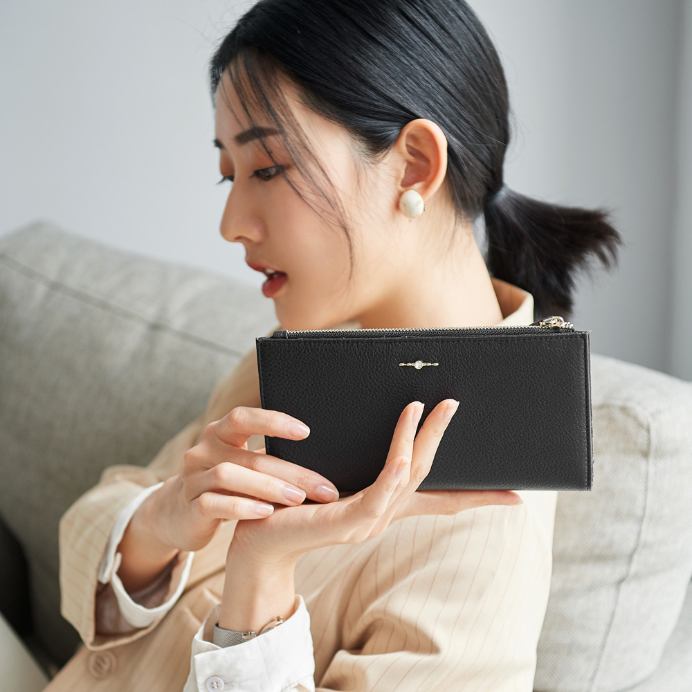 2R 頭層牛皮Shining綴飾手感短夾 橄欖綠 歷史價格詳細信息