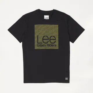 【Lee】男裝 短袖T恤 / 方框鏤空大LOGO 共2色 季節性版型(LL230017742 / LL230017K14) 歷史價格詳細信息