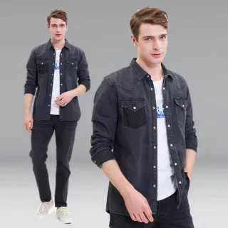 Lee 牛仔長袖襯衫 男 MODERN 中藍洗水 LB308004846 歷史價格詳細信息