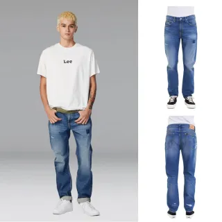 【Lee】男裝 牛仔褲 / 731 中腰舒適小直筒 騎士黑(LL210053BGU) 歷史價格詳細信息