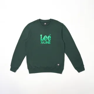 Lee 大LOGO長袖厚T 大學T 男 靛藍 Mainline 180422059 歷史價格詳細信息