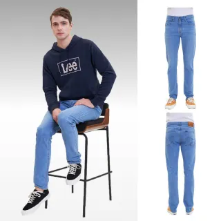 【Lee】男裝 牛仔褲 / 731 中腰舒適小直筒 騎士黑(LL210053BGU) 歷史價格詳細信息