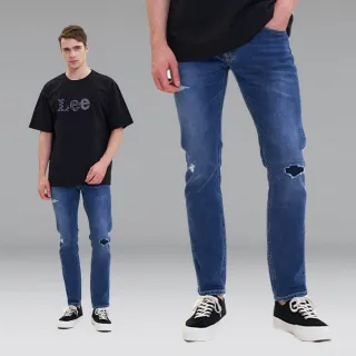 【Lee】男裝 牛仔褲 / 709 低腰合身小直筒 霧銀灰(LL210021BGW) 歷史價格詳細信息