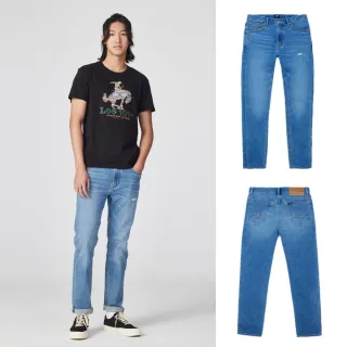 【Lee】男裝 牛仔褲 / 涼感 709 低腰合身小直筒 中藍洗水 / Cool Breeze 系列(LL20005378E) 歷史價格詳細信息