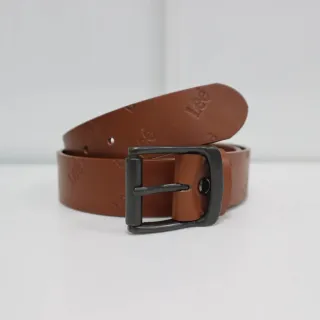 【Lee】男皮夾 短夾 荔皮 浮雕Logo字標 皮革皮夾 鐵盒底座＋黑紙盒／咖色 歷史價格詳細信息