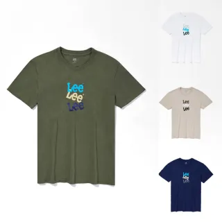 【Lee】男裝 短袖T恤 / 層疊經典 LOGO 氣質黑 標準版型(LL210134K11) 歷史價格詳細信息