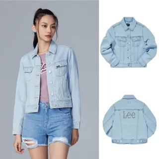 【Lee】女裝 牛仔外套 / 慵懶風 中藍洗水 Oversized版型(LL210349ADM) 歷史價格詳細信息