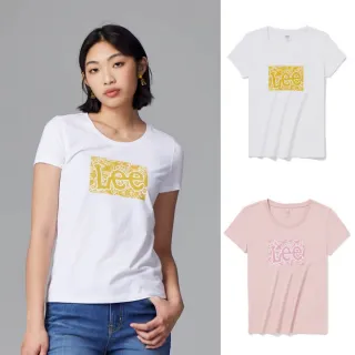 Lee 大Logo短袖T恤 女 白 Mainline 210175K14 歷史價格詳細信息