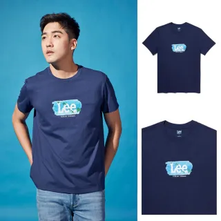 Lee 短袖T恤 海浪水藍色口袋短袖圓領T恤 男 白 Mainline 170133070 歷史價格詳細信息