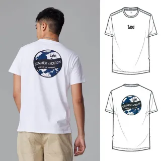 Lee 地球LOGO短袖T恤 白 男女童裝 180241080 歷史價格詳細信息