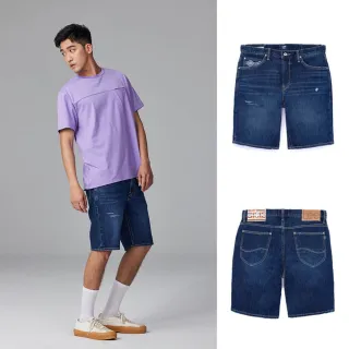 Lee 902 牛仔短褲 男 中淺藍 破壞設計 彈性 Mainline 20007078S 歷史價格詳細信息