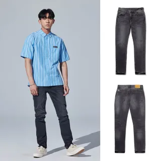 【Lee】男裝 牛仔褲 / 709 低腰合身小直筒 霧銀灰(LL210021BGW) 歷史價格詳細信息