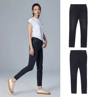 Lee 433 高腰合身窄腳牛仔褲 女 Modern 黑色洗水 LB317054181 歷史價格詳細信息