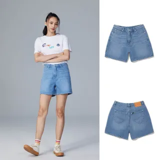 Lee 牛仔短褲 女 水洗藍 不修邊爆瘦 Mainline 180433T06 歷史價格詳細信息