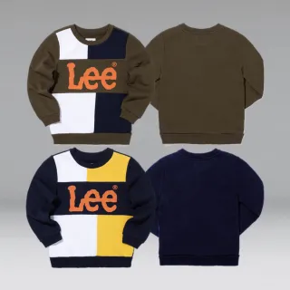 Lee 大LOGO長袖厚T 大學T 男 靛藍 Mainline 180422059 歷史價格詳細信息