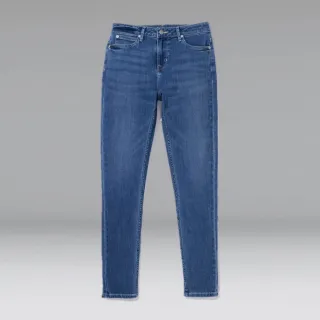 Lee 433 高腰修身窄管彈性牛仔褲 女 深藍洗水 MODERN LB317108049 歷史價格詳細信息