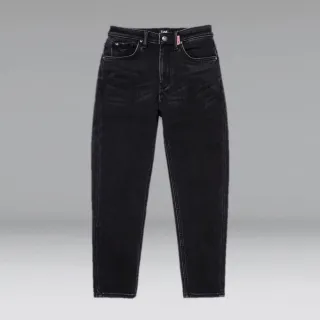 黑色小直筒牛仔褲女九分2024年新款春夏季薄款高腰煙管七八分褲子 歷史價格詳細信息