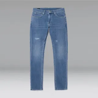 【Lee】男裝 牛仔褲 / 709 低腰合身小直筒 霧銀灰(LL210021BGW) 歷史價格詳細信息