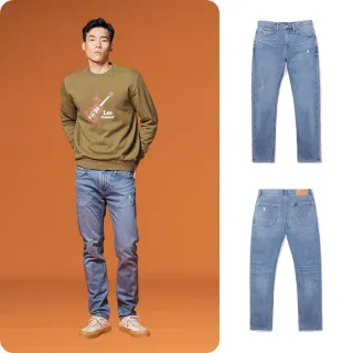 【Lee】男裝 牛仔褲 / 705 中腰標準小直筒 中深藍洗水 / 101+ 系列(LL20004077M) 歷史價格詳細信息