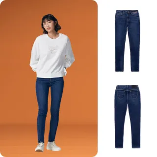 Lee 433 高腰合身窄腳牛仔褲 女 Modern 黑色洗水 LB317054181 歷史價格詳細信息