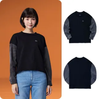 【Lee】女裝 長袖厚T / 愛心文字設計 前短後長 共2色 季節性版型(LB330031732 / LB330031K15) 歷史價格詳細信息