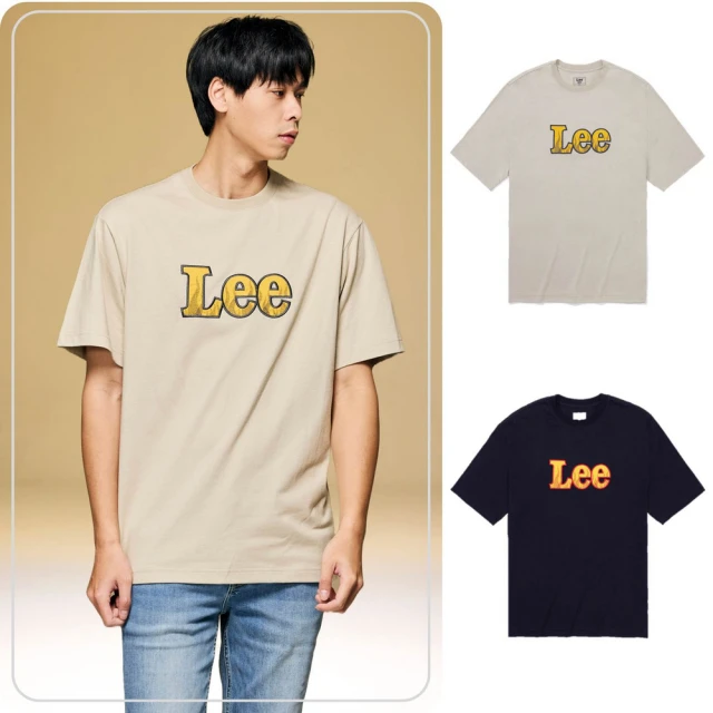 Lee 短袖T恤 織帶設計圓領 男白 Mainline 200128K14 歷史價格詳細信息
