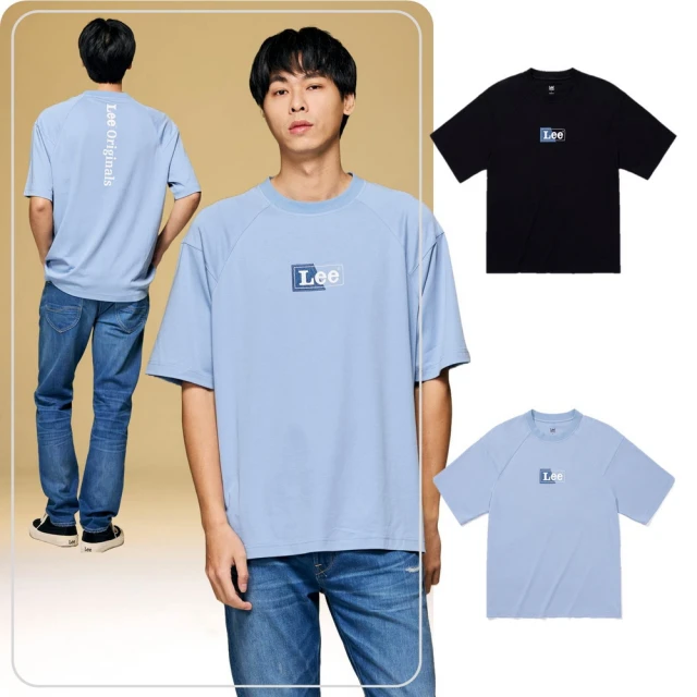 Lee 短袖T恤 長框小Logo圓領 男 白 Mainline 200209K14 歷史價格詳細信息