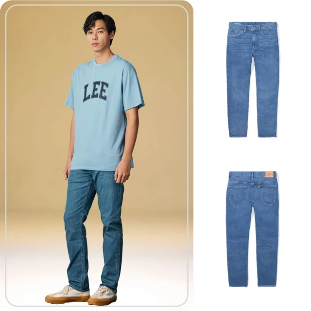 【Lee】男裝 牛仔褲 / 涼感 726 中腰標準小直筒 中藍洗水  / 101+ / Jade Fusion 系列(LL220089453) 歷史價格詳細信息