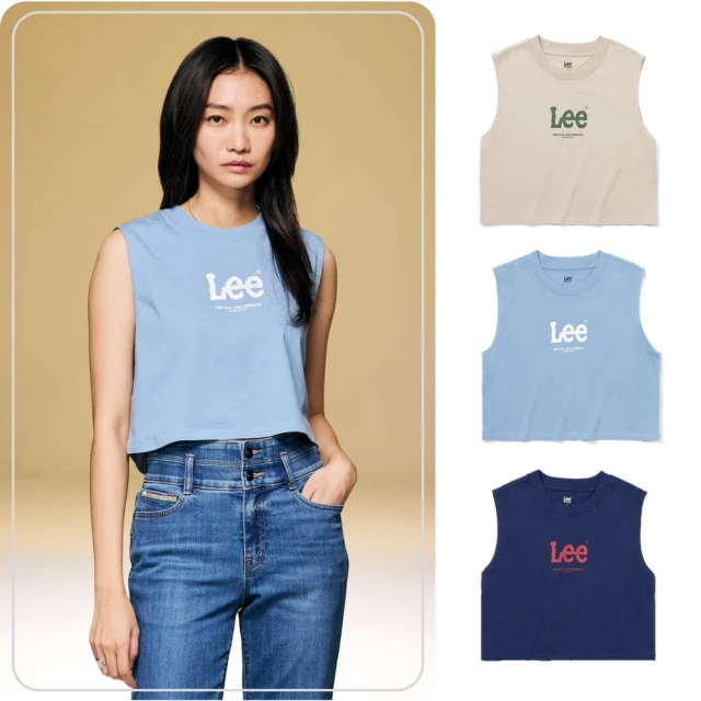 Lee 無袖牛仔拼接襯衫 女 藍 Mainline 150167R65 歷史價格詳細信息