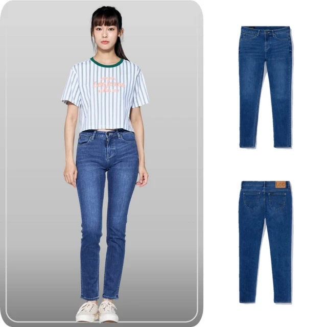 Lee 409 中腰合身小直筒牛仔褲 女 Jade Fusion 涼感 Mainline 1801174AD 歷史價格詳細信息