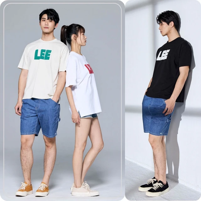 Lee 方框Logo短袖T恤 男女童裝 LS210025 橄欖綠ANL / 深海藍ANJ / 純淨白K14 歷史價格詳細信息