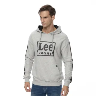 Lee 方框LOGO內刷絨休閒連帽外套 男 LL220453 黑K11 灰9CG 淺棕97W 深棕429 藍綠745 歷史價格詳細信息