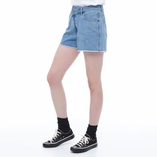 Lee 牛仔短褲 女 水洗藍 不修邊爆瘦 Mainline 180433T06 歷史價格詳細信息