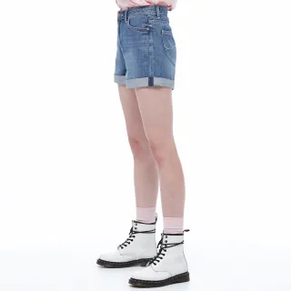 Lee 牛仔短褲 女 水洗藍 不修邊爆瘦 Mainline 180433T06 歷史價格詳細信息