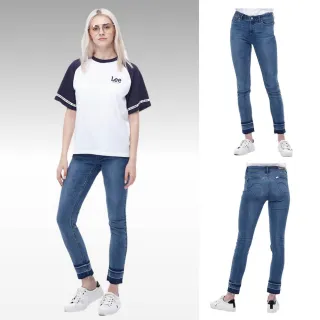 Lee 433 中腰合身窄管牛仔褲 女 淺藍 四面彈 九分褲 Mainline 1902588GA 歷史價格詳細信息