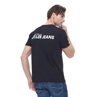 【Lee】男裝 短袖T恤 / Jeans 大LOGO 木星橘 標準版型(LL210142AMR) 歷史價格詳細信息
