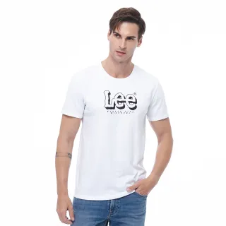 Lee 短袖T恤 立體Logo印花圓領 男灰藍 Mainline 20012966N 歷史價格詳細信息