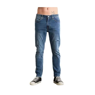 【Lee】男裝 牛仔褲 / 705 中腰標準小直筒 中深藍洗水 / 101+ 系列(LL20004077M) 歷史價格詳細信息