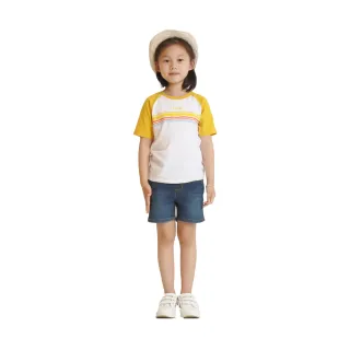Lee 黃色條紋與藍色平織布拼接短袖POLO衫 男 黃 Mainline LL140012E45 歷史價格詳細信息