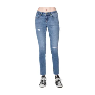 【Lee】女裝 牛仔褲 / 涼感 409 中腰合身小直筒 淺藍洗水 / Jade Fusion 系列(LB317036600) 歷史價格詳細信息