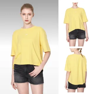 Lee 亮片長框小Logo短袖T恤 女 黑 Mainline 200174K11 歷史價格詳細信息